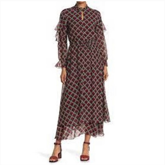Scotch & Soda Dresses & Skirts - Scotch & Soda Les Filles Printed Long Dress Size S